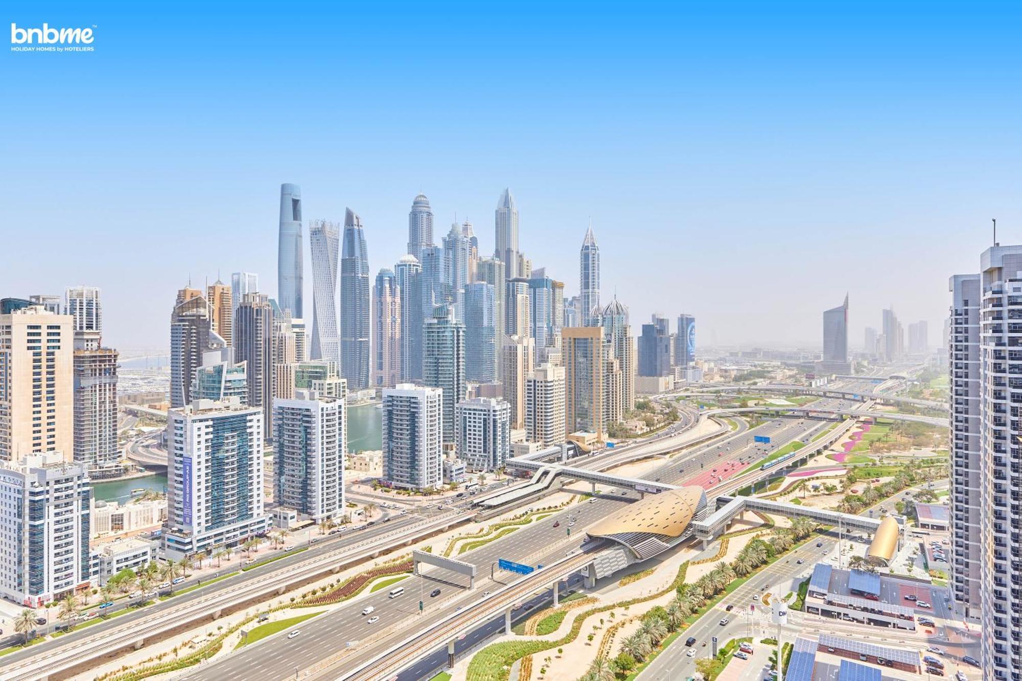 Bnbmehomes - Saba Tower Dubai Eksteriør bilde